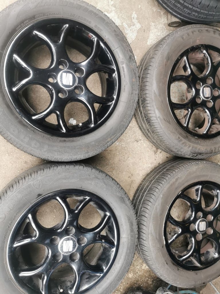 14" GENUINE CROMODORA WHEELS / TYRES VOLKSWAGEN / AUDI / SEAT ALLOY FITMENT - 5 X 100 FITMENT