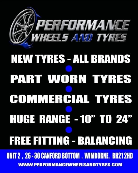 NEW AND PART WORN TYRES - NOW AT CANFORD BOTTOM