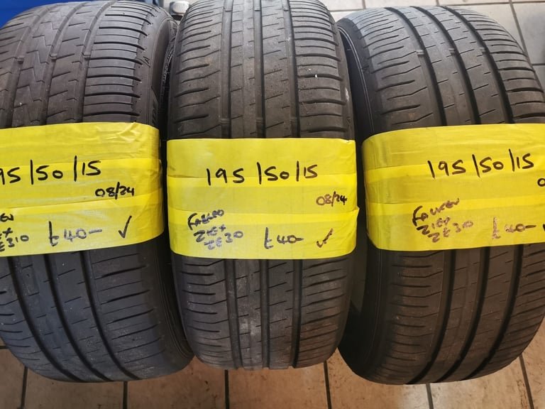 195 50 15 FALKEN ZIEX ZE 310 TYRES - THREE AVAILABLE