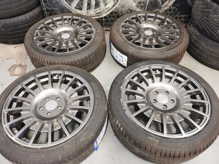 18" FORD TRANSIT CONNECT MSRT STYLE ALLOY WHEELS / TYRES - NEW