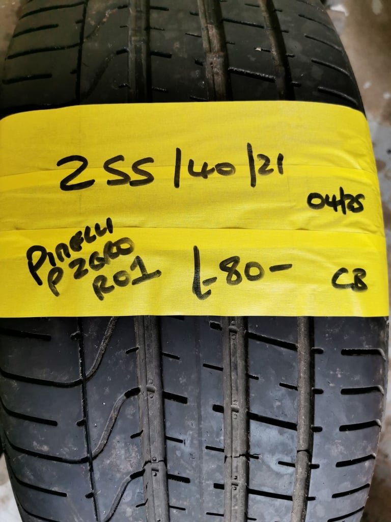 255 / 40 / 21 PIRELLI P ZERO RO1 TYRE - FITTING AVAILABLE