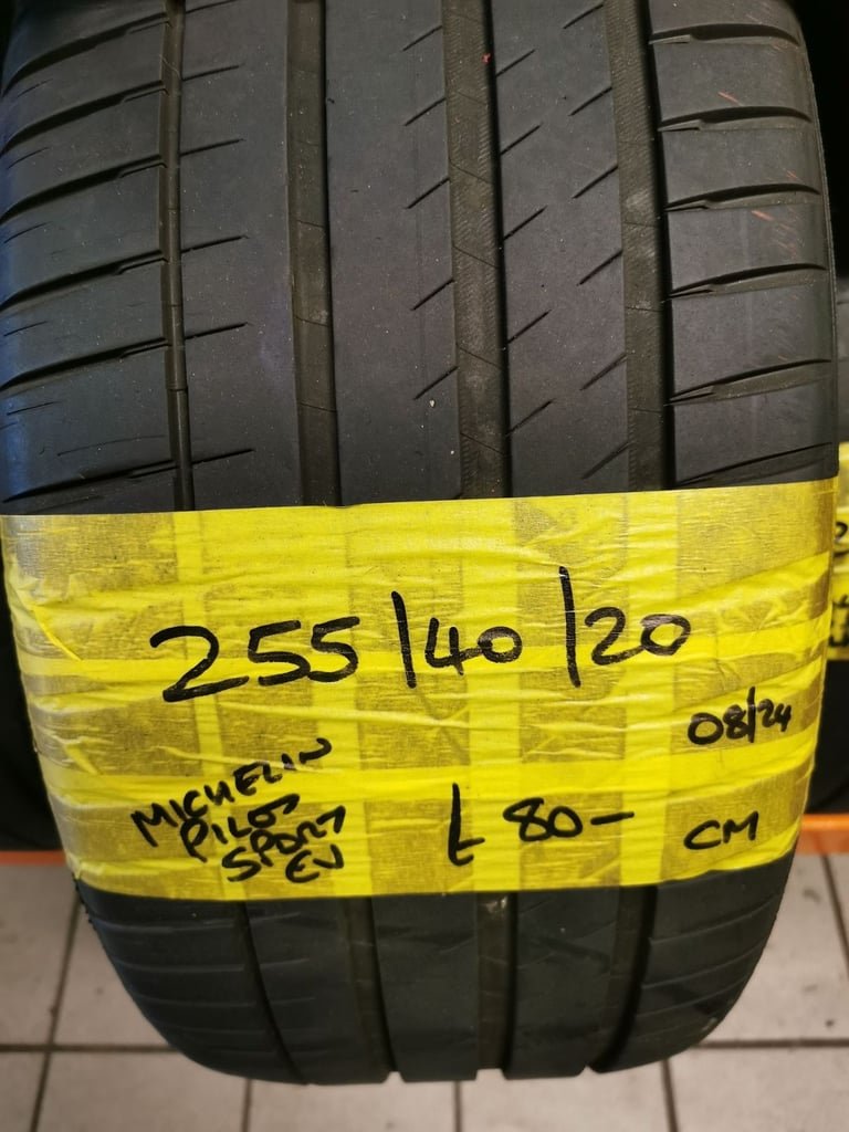 255 / 40 / 20 MICHELIN PILOT SPORT EV TYRE - FITTING AVAILABLE