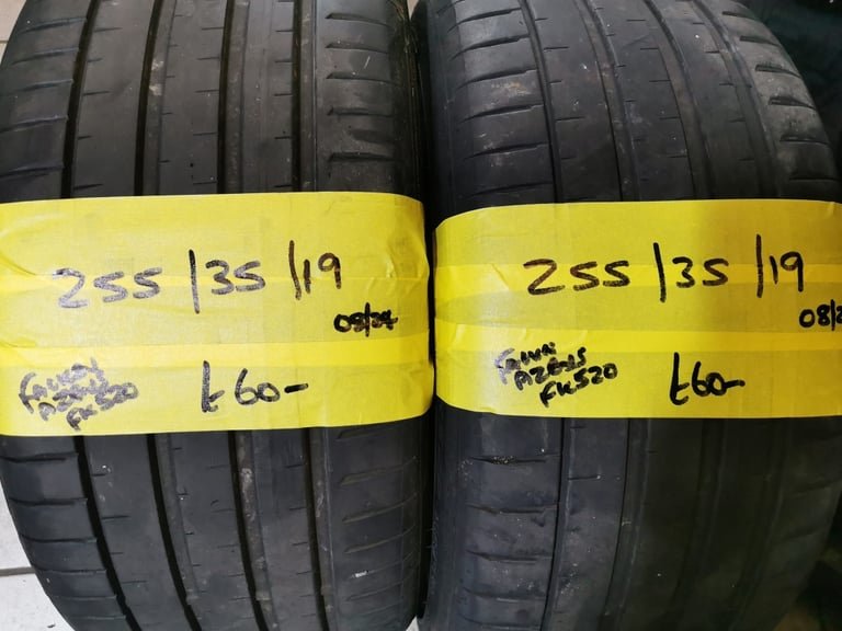 255 / 35 / 19 FALEKN AZENIS FK 520 TYRES - TWO AVAILABLE