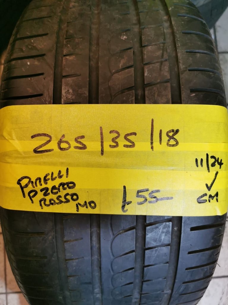 265 / 35 / 18 PIRELLI P ZERO ROSSO MO TYRE - FITTING AVAILABLE