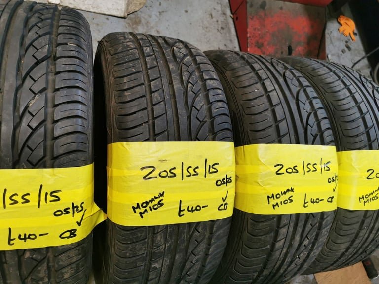 205 / 55 / 15 MOHAWK TYRES £40 EACH