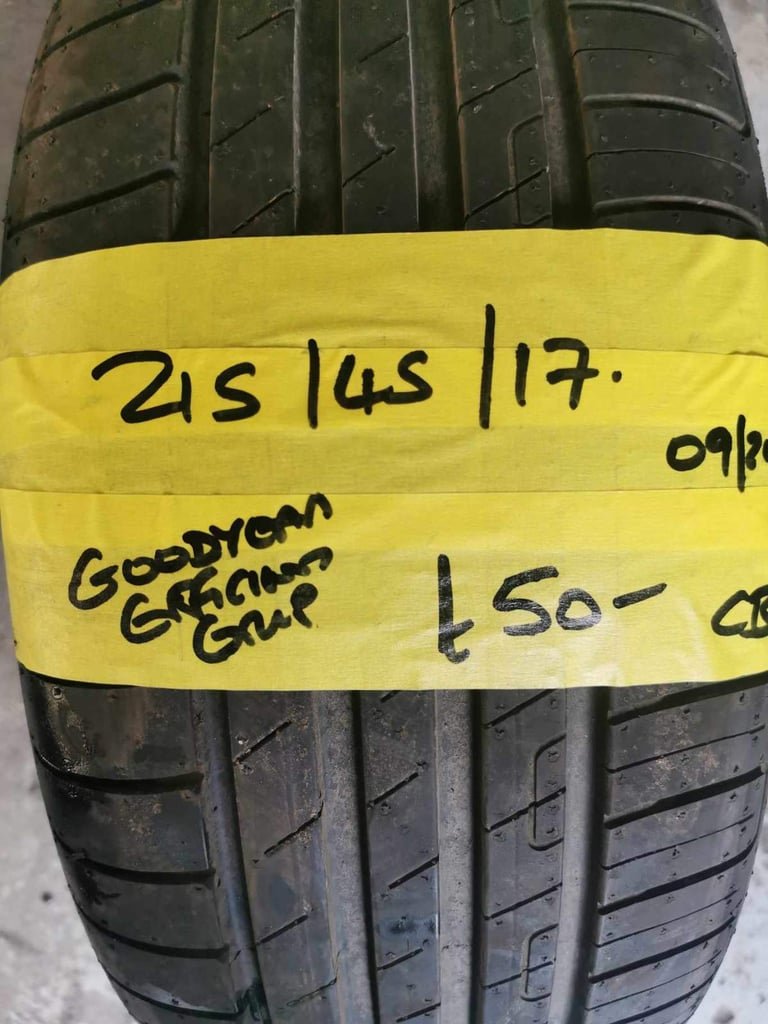 215 / 45 / 17 GOODYEAR NEFFICIENT GRIP TYRE - FITTING AVAILABLE