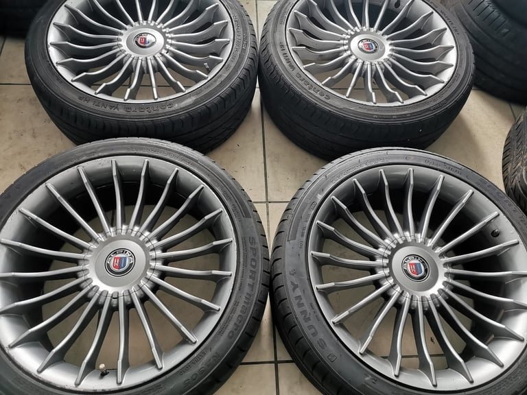 image-395.jpeg 19" BMW ALPINA STYLE ALLOY WHEELS / TYRES - Image 1