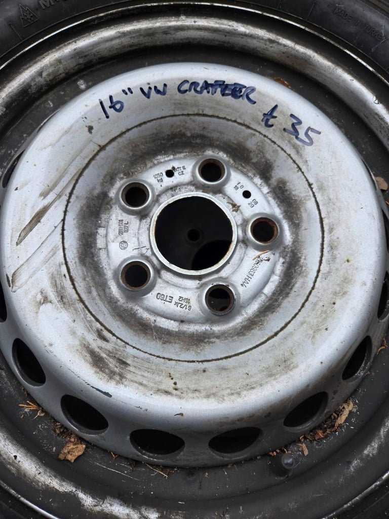 image-403.jpeg 16" VOLKSWAGEN CRAFTER WHEEL / TYRE - Image 1