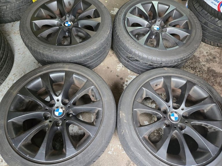 image-409.jpeg 17" BMW STYLE 108 ALLOY WHEELS / TYRES - Image 1