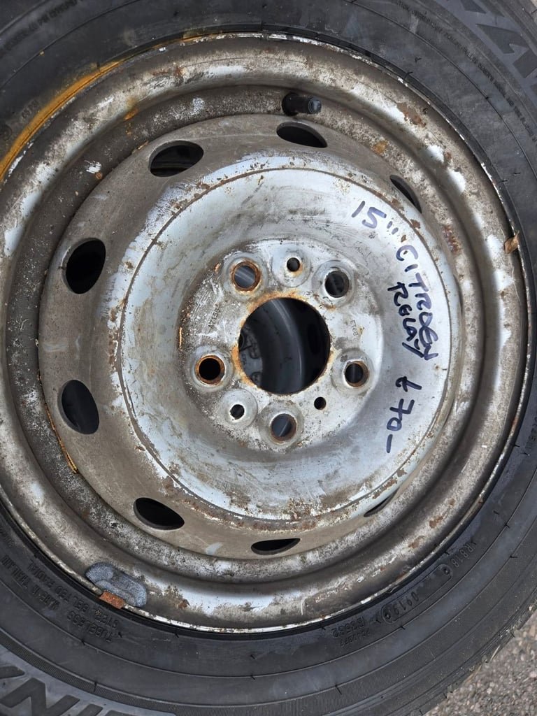 15" CITROEN RELAY STEEL WHEEL / TYRE