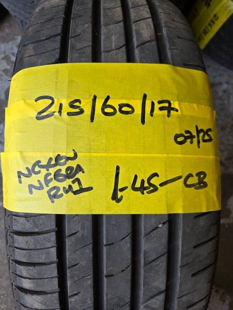 215 / 60 / 17 NEXEN NFERA RU1 TYRE - FIITING AVAILABLE