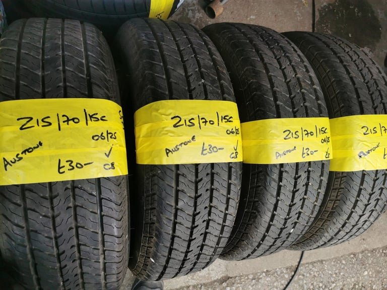 215 / 70 / 15C AUSTONE COMMERCIAL TYRES - FOUR AVAILABLE