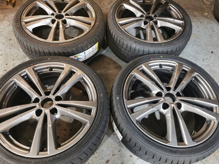 image-466.jpeg 18" GENUINE AUDI S LINE ALLOY WHEELS / TYRES 5 X 112 FITMENT - Image 1