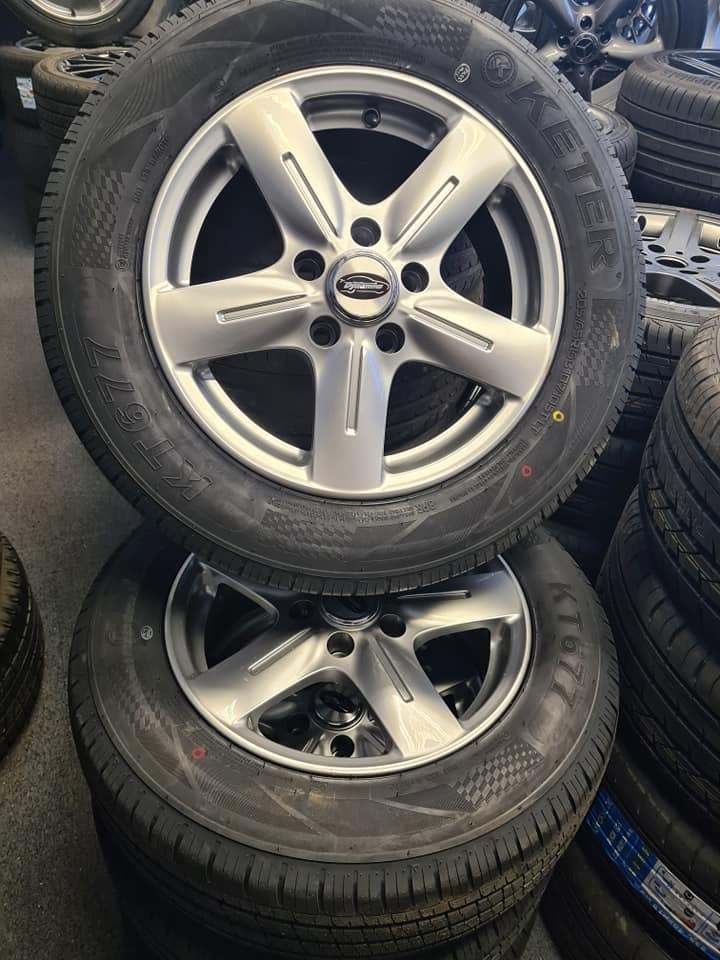 image-497.jpeg 16" VAUXHALL VIVARO / RENAULT TRAFIC ALLOY WHEELS / TYRES RIMSTOCK RIMFIRE 2 - Image 1