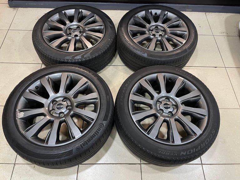 21" GENUINE LAND ROVER STYLE 101 ALLOY WHEELS / TYRES