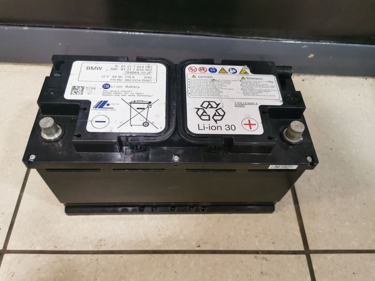 GENUINE BMW LITHIUM ION BATTERY PART NUMBER