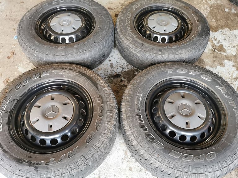 16" MERCEDES SPRINTER SWAMPER WHEELS / TYRES
