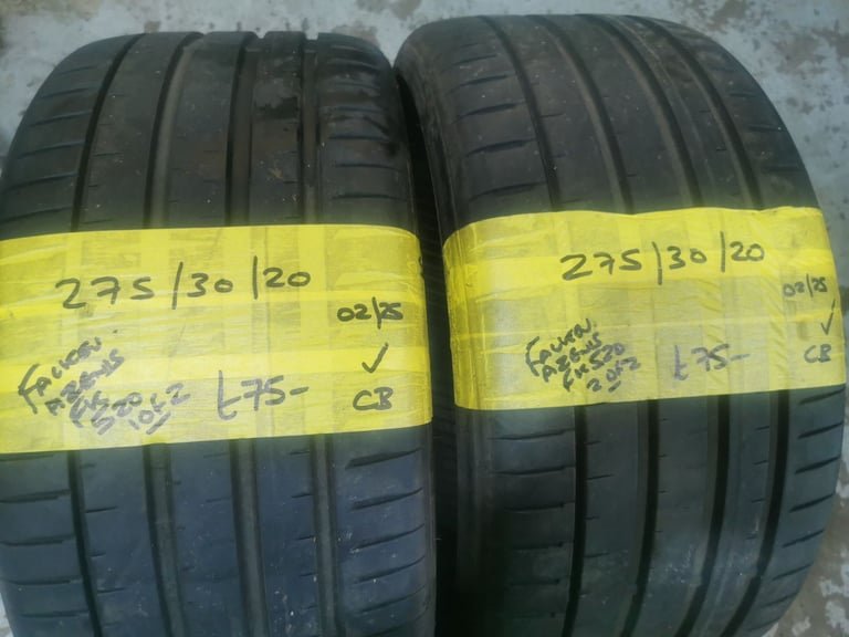 275 / 30 / 20 FALKEN AZENIS TYRES - TWO AVAILABLE