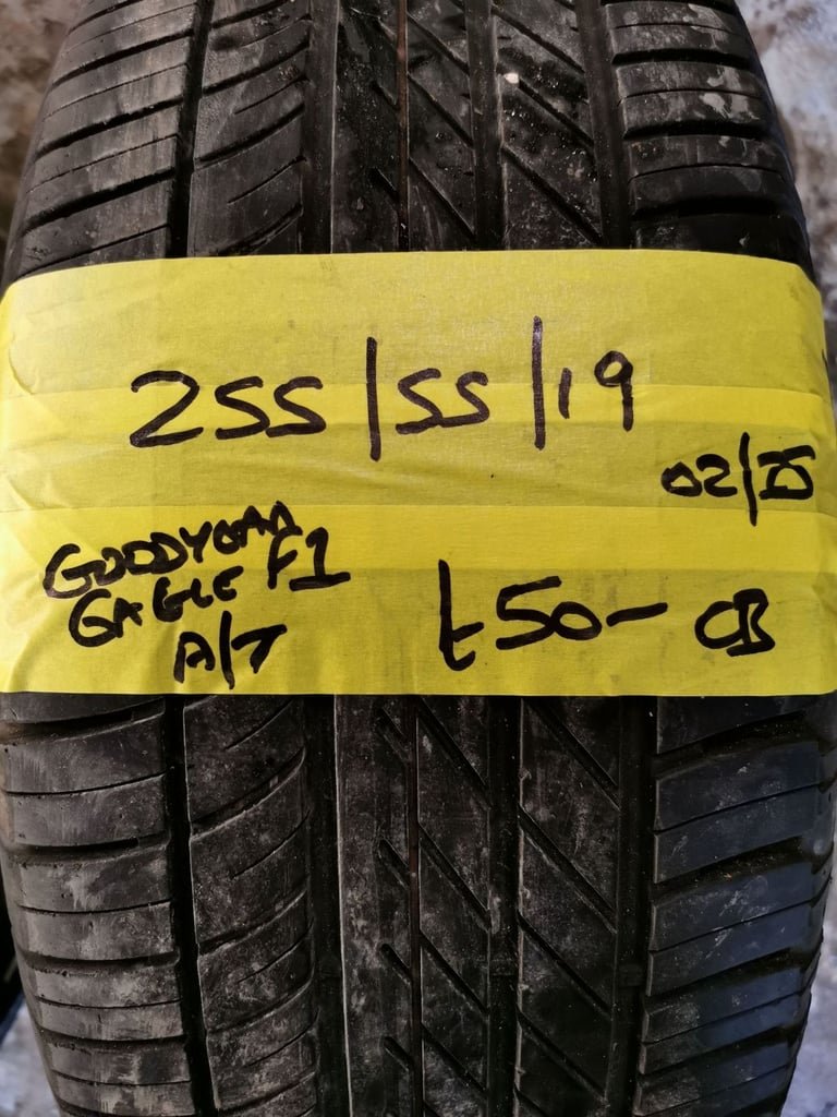 255 / 55 / 19 GOODYEAR EAGLE F1 A/T TYRE - FITTING AVAILABLE
