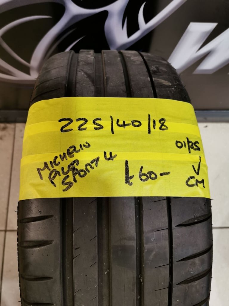 225 / 40 / 18 MICHELIN PILOT SPORT 4 TYRE - FITTING AVAILABLE