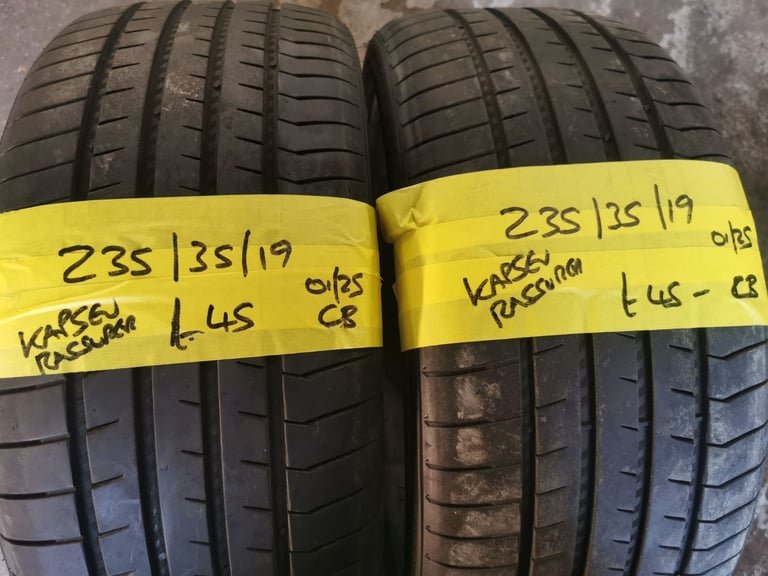 235 / 35 / 19 KAPSEN RASSURER TYRES - TWO AVAILABLE