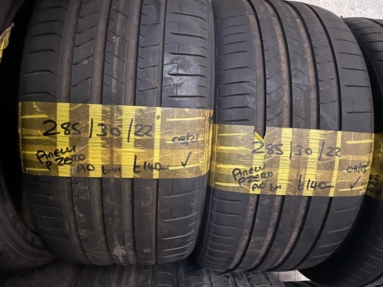 285 / 30 / 22 PIRELLI PZERO TYRES - TWO AVAILABLE