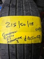 215 / 50 / 18  GOODYEAR EAGLE ASSYMETRIC 3 TYRE
