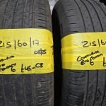 215 / 60 / 17  CONTINENTAL ECO CONTACT 6 TYRES - TWO AVAILABLE