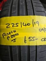 225 / 40 / 19 PIRELLI P ZERO J - JAGUAR SPECIFICATION
