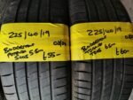 225 / 40 / 19   CONTINENTAL SPORT CONTACT 5 TYRES - TWO AVAILABLE
