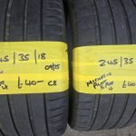 245 / 35 / 18  MICHELIN PILOT SPORT 4 TYRES  - TWO AVAILABLE