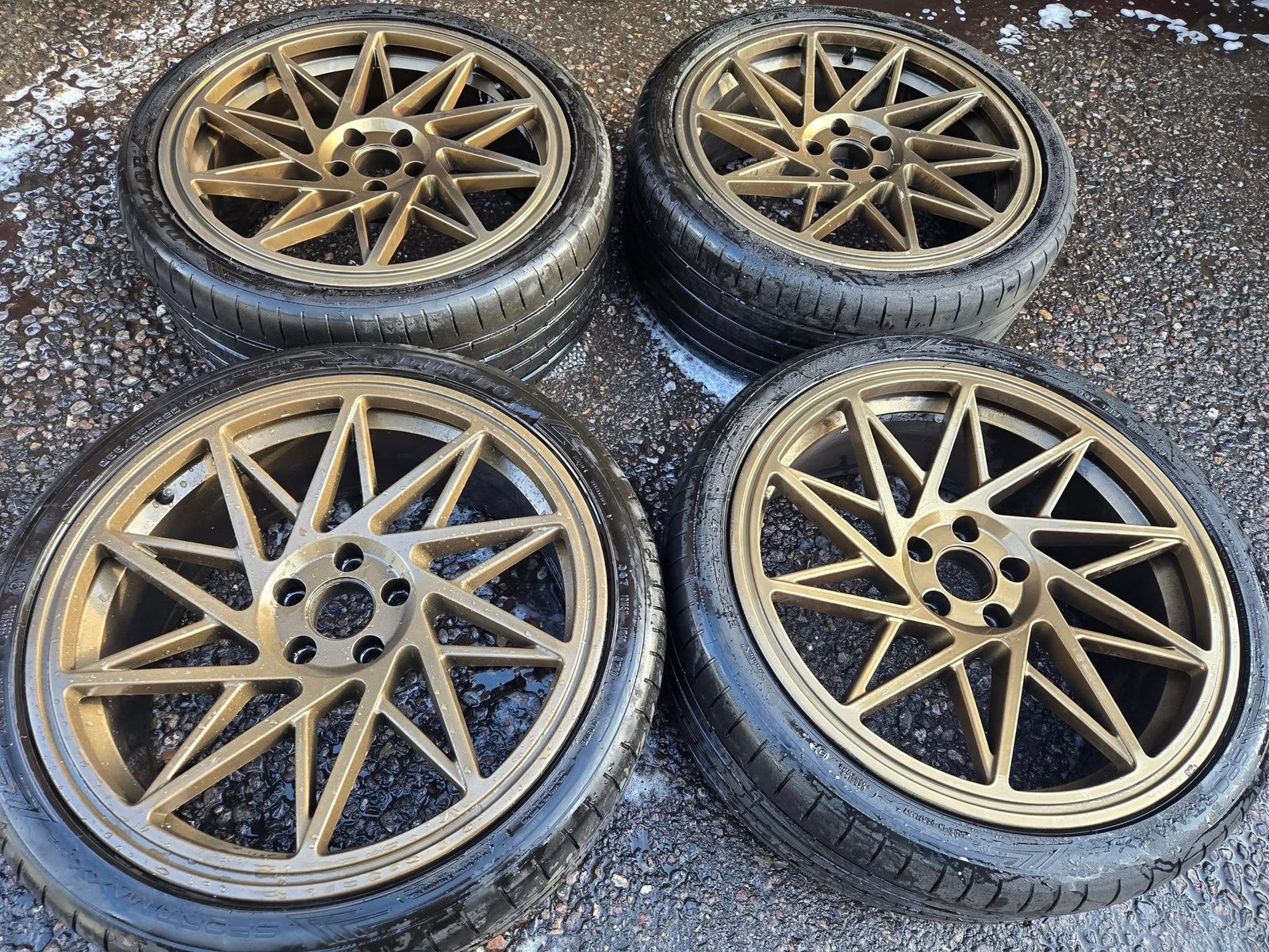 1 20" VEEMANN FS35 ALLOY WHEELS / TYRES - 5 X 112 FITMENT - Image 1