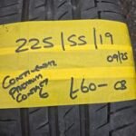 225 / 55 / 19  CONTINENTAL PREMIUM CONTACT 6 TYRE