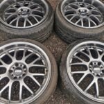 20" GENUINE ASA REVOLUTION DEEP DISH BMW STAGGERED ALLOY WHEELS / TYRES